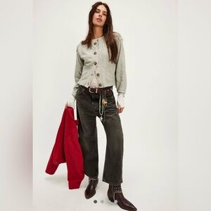 We the free deep trance dropped boyfriend jeans